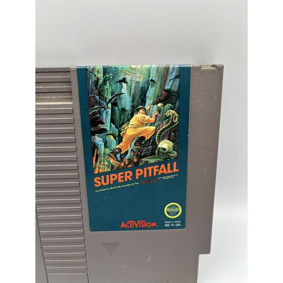 Super Pitfall (Nintendo Entertainment System, 1987) NES Cart Only Free Shipping - Picture 2 of 7